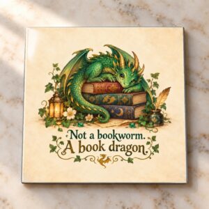 Book Dragon Magnet Magnet