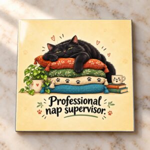 Cat Nap Champion Magnet Magnet