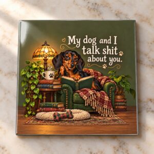 Dog and I Judge You Magnet Magnet
