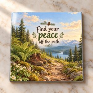Hiking Peace Magnet Magnet