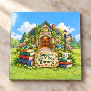 Library Love Magnet Magnet