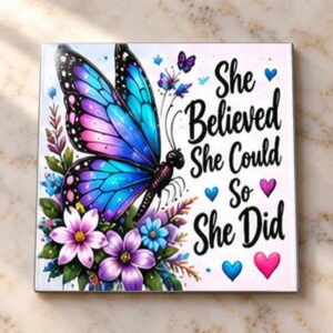 She Believed She Could So She Did Magnet