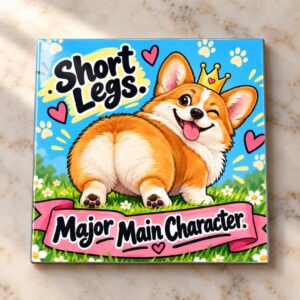 Short Legs. Major Main Character Magnet