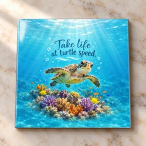 Turtle Time Magnet Magnet